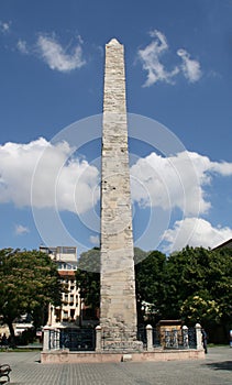 Column of Constantine in Hippodrome. Istanbul