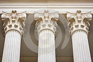 column details with fluted pattern and intricate capitals