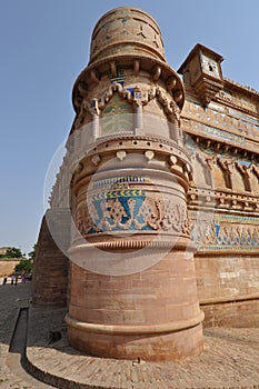 Column of Gwalior Fort photo