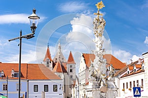 Column of Holy Trinity, Eggenburg, Lower Austria, Austria