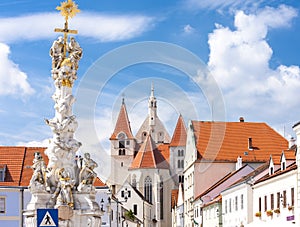 Column of Holy Trinity, Eggenburg, Lower Austria, Austria