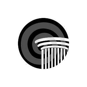 column logo template