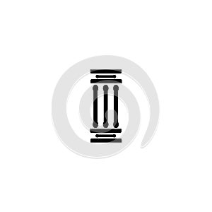 column Logo vector Template design illustration