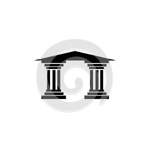 column Logo vector Template design illustration