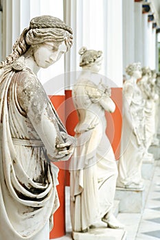 Column of Muses in Achillion palace