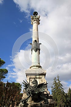 Column near Church of San Pietro, Perugia