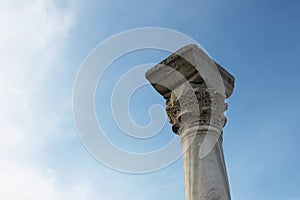 Column of the old Greek city