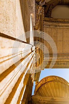 Column of the Palace of Fine Arts - San Francisco