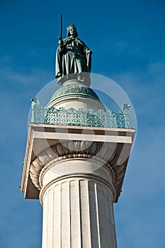 Column place of the Nation in Paris