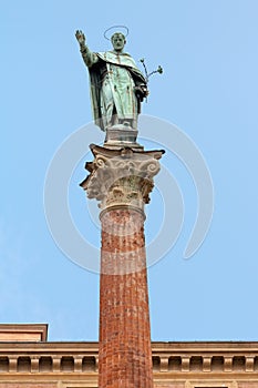 Column of Saint Dominic, Bologna, Italy