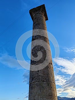 Column on Severan Bridge