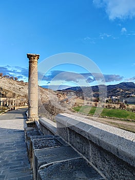 Column on Severan Bridge