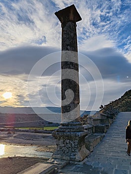 Column on Severan Bridge