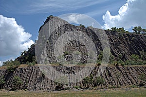 Columnar basalt, Hegyesko, Hungary