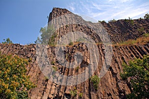 Columnar basalt, Hegyesko, Hungary