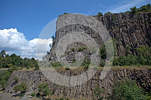 Columnar basalt, Hegyesko, Hungary