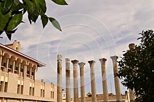 Columnas romanas photo