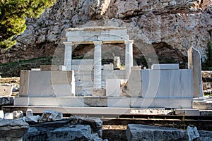 Columns on The Acropolis