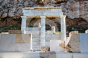 Columns on The Acropolis