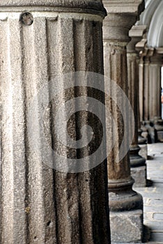 Columns of Antigua Guatemala