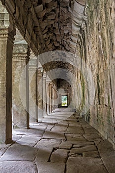Columns and arches, Angkor Wat, Cambodia