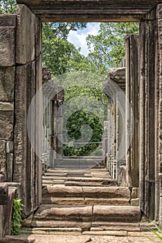 Columns and arches, Angkor Wat, Cambodia
