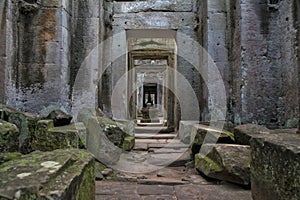 Columns and arches, Angkor Wat, Cambodia