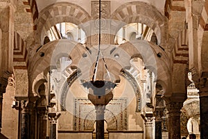 Columns and archs in mezquita
