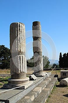 2 columns with in asclepion of Kos with