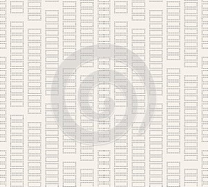Columns of black dotted rectangles pattern