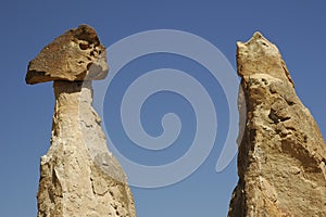 Columns at Cappadocia