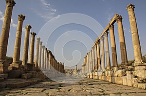 Columns of the Cardo Maximus The Colonnaded Street, Ancient Ro