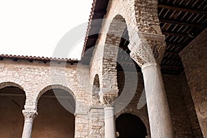 Columns of the Euphrasian Basilica, Porec