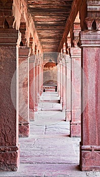 Columns at Fatehpur Sikri