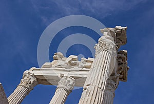 Columns and fronton parts