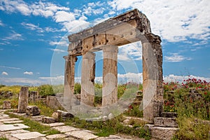 Columns in Hierapolis