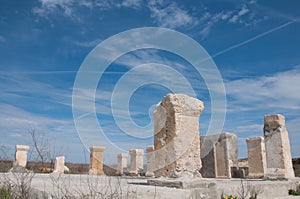 Columns of Histria photo