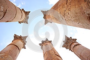Columns in Jerash