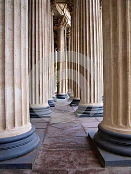 Columns of Kazanskiy Cathedral