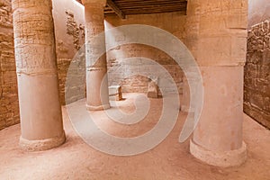 Columns in the Lion Temple (Apedemak) at Musawwarat es-Sufra (Musawarat Al-Sufra) in Sud photo