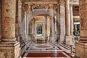 Columns in Montecatini Terme