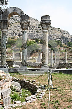 Columns near Philippi