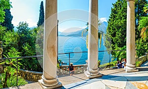 Columns in the park