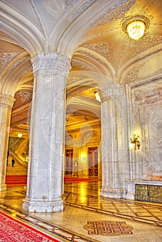 columns in Parliament Palace