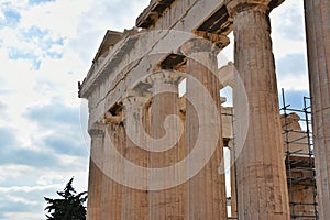 Columns of Parthenon, Acropolis