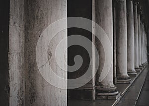 Columns of Piazza San Marco in Venice