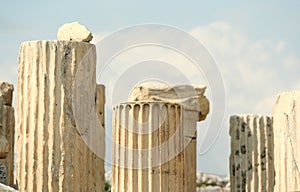 Columns ruined