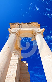 Columns of The Sanctuary of Apollo Hylates