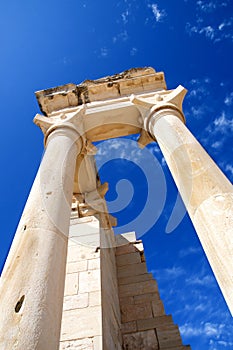 Columns of The Sanctuary of Apollo Hylates