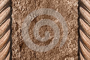 Columns and Stone Background